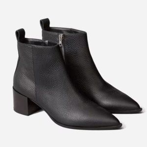 Everlane The Boss Boot in Black Pebble - Excellent Condition!